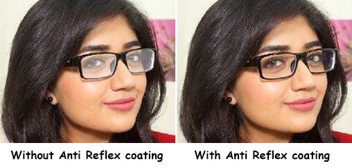 Anti-reflex coating comparison