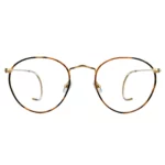 Oxford GoldBrown Curled Temples-Front view