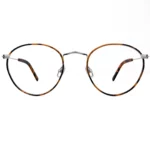 Oxford Silver Brown with windsor rings - Front View