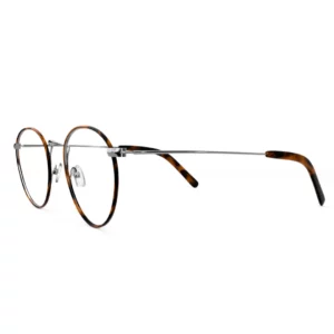 Oxford Silver Brown with windsor rings - Side View